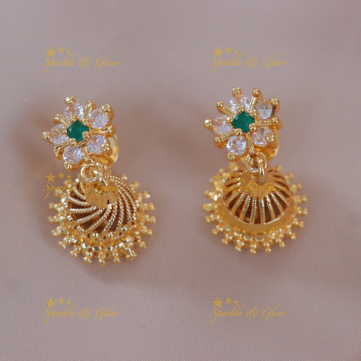 Exquisite Long Floral Necklace for Festive Glam