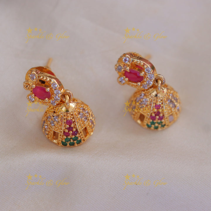 Exquisite Gold-Alike Elephant Long Necklace