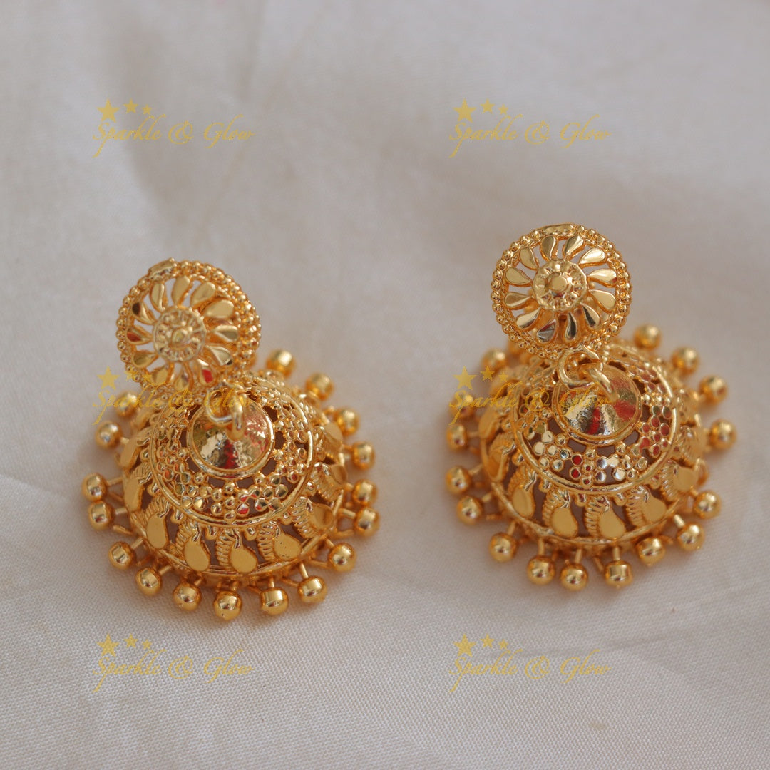 Exquisite Lakshmi Peacock Long Necklace – Regal Elegance