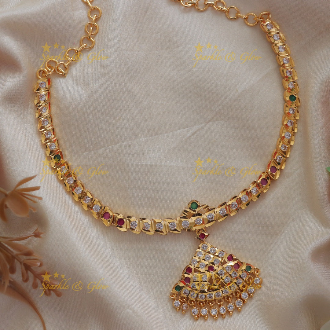 Exquisite Floral Long Necklace - Premium Elegance
