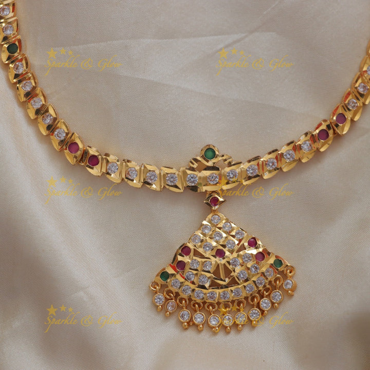 Exquisite Floral Long Necklace - Premium Elegance