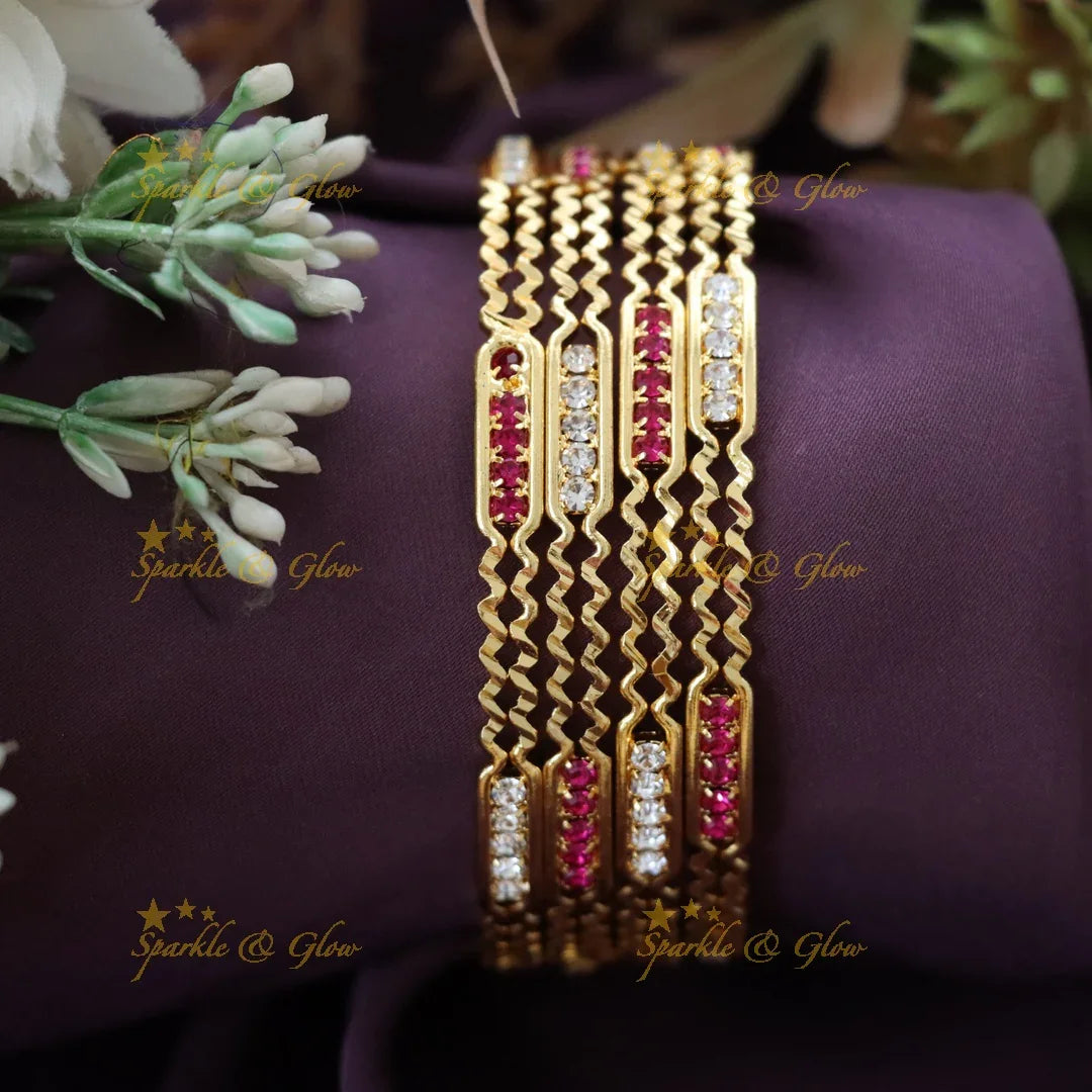 Elegant Gold Bangles for Festivals & Weddings