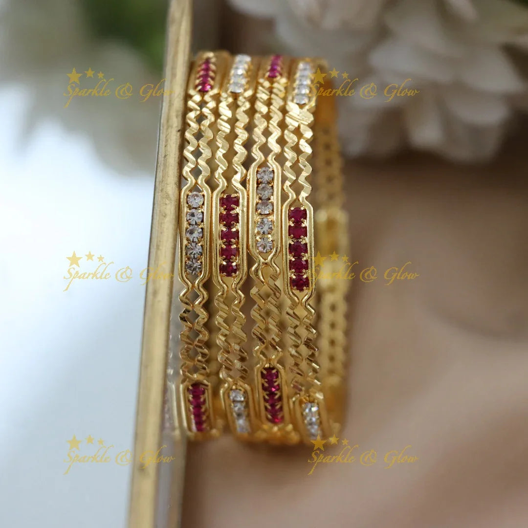 Elegant Gold Bangles for Festivals & Weddings