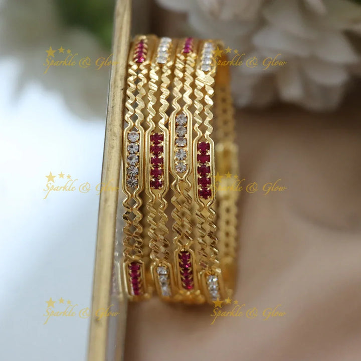 Elegant Gold Bangles for Festivals & Weddings