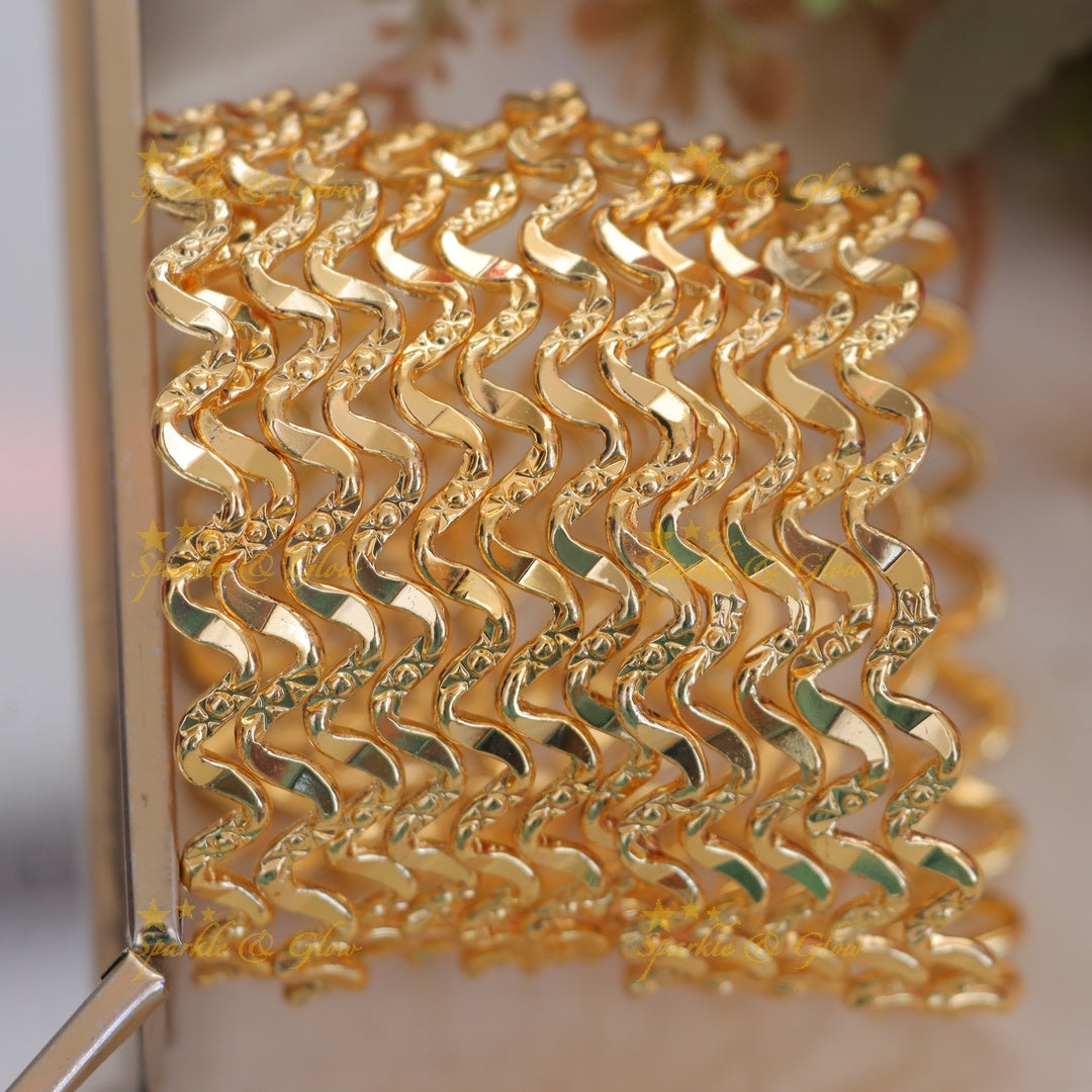 Exquisite Gold Bangles for Festive Celebrations