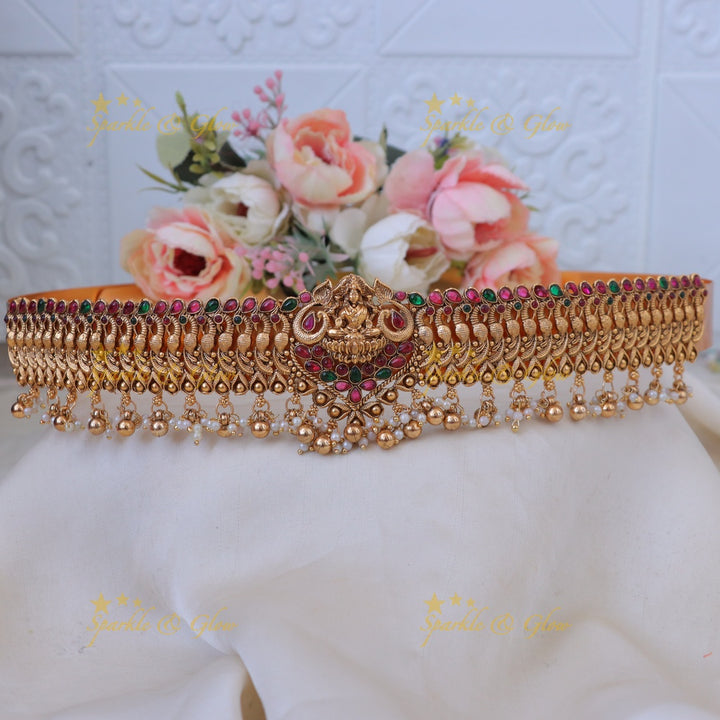 Exquisite Lakshmi Hip Belt - Traditional Elegance Redefined