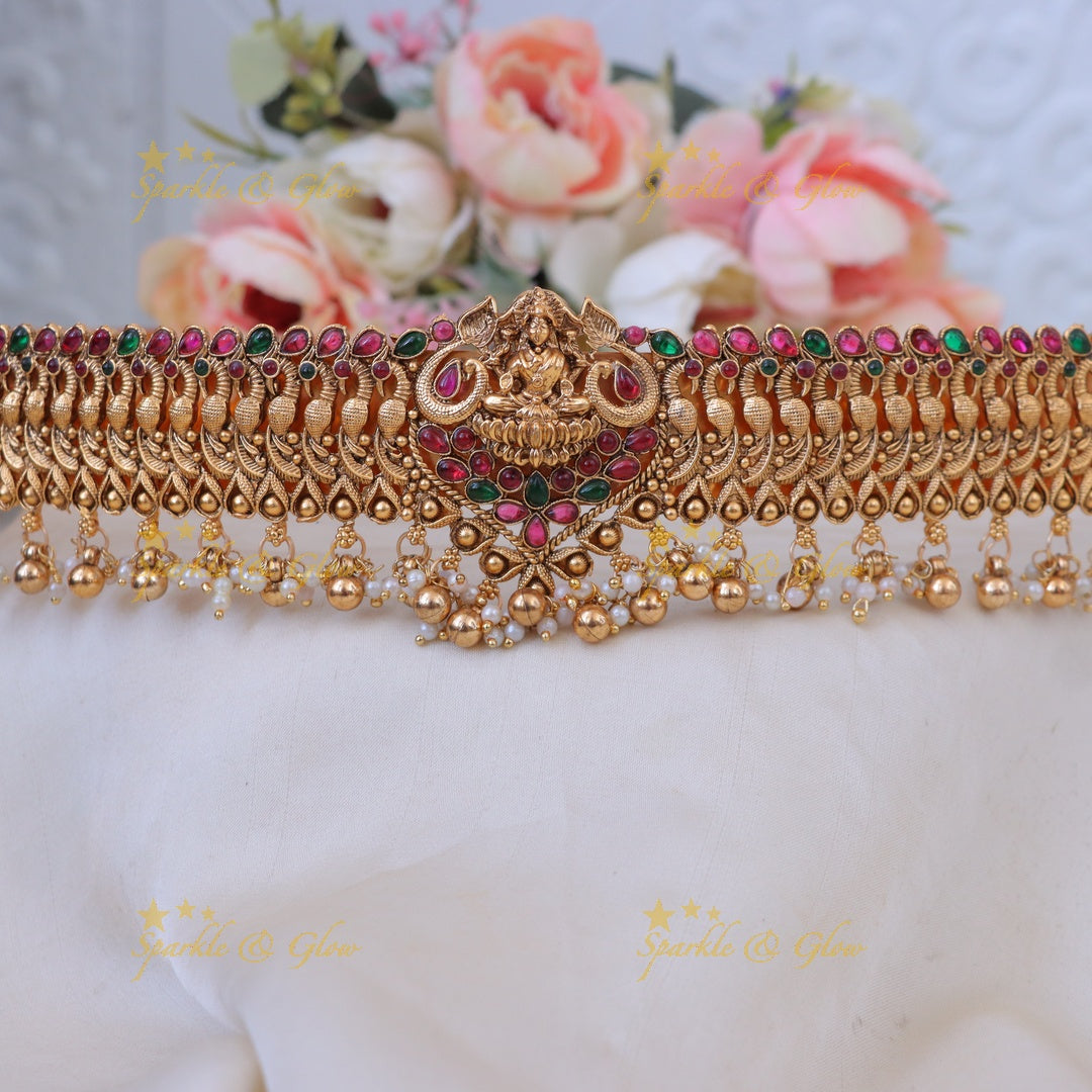 Exquisite Lakshmi Hip Belt - Traditional Elegance Redefined