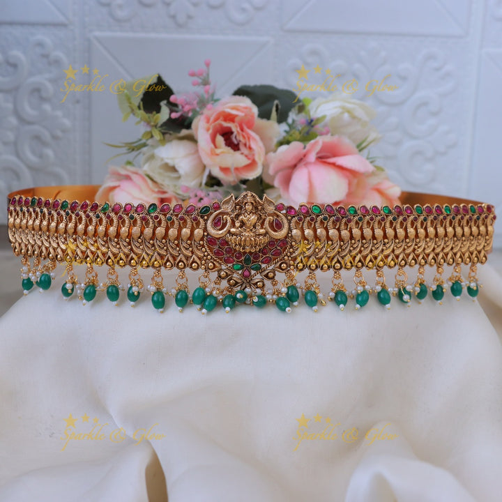 Exquisite Lakshmi Hip Belt - Traditional Elegance Redefined