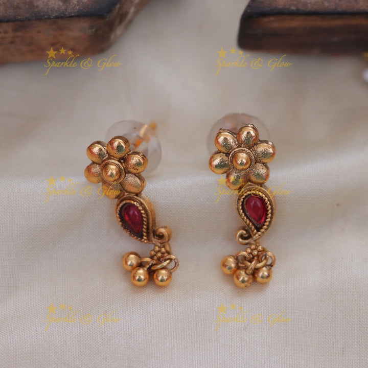 Exquisite Floral Mango Necklace - Elegance Redefined