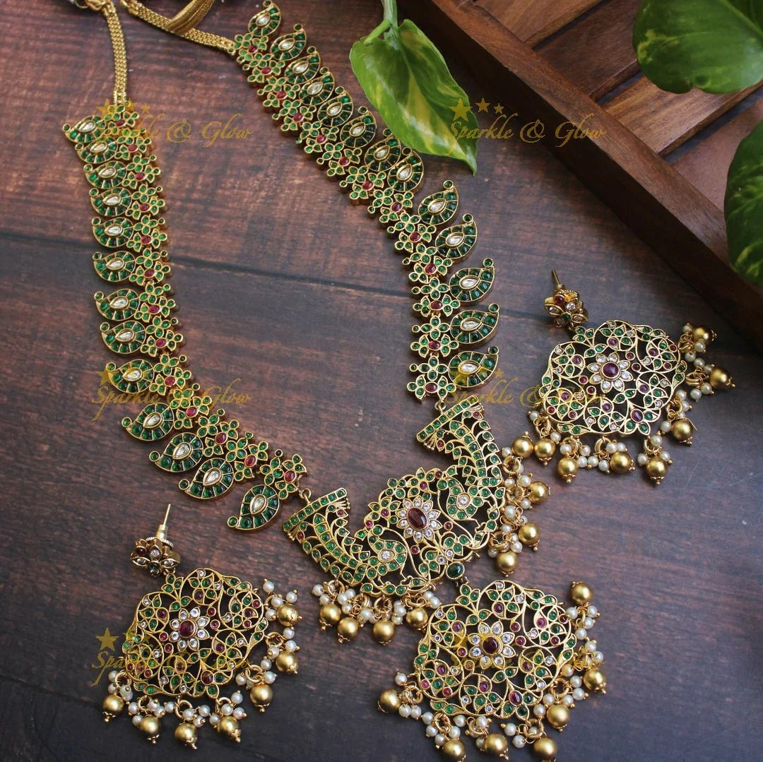 Gold alike polished real kemp stones mango haram - Kemp Gold Beads - Sparkle and Glow