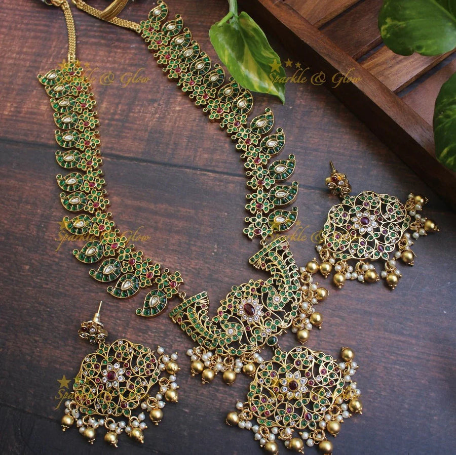 Gold alike polished real kemp stones mango haram - Kemp Gold Beads - Sparkle and Glow