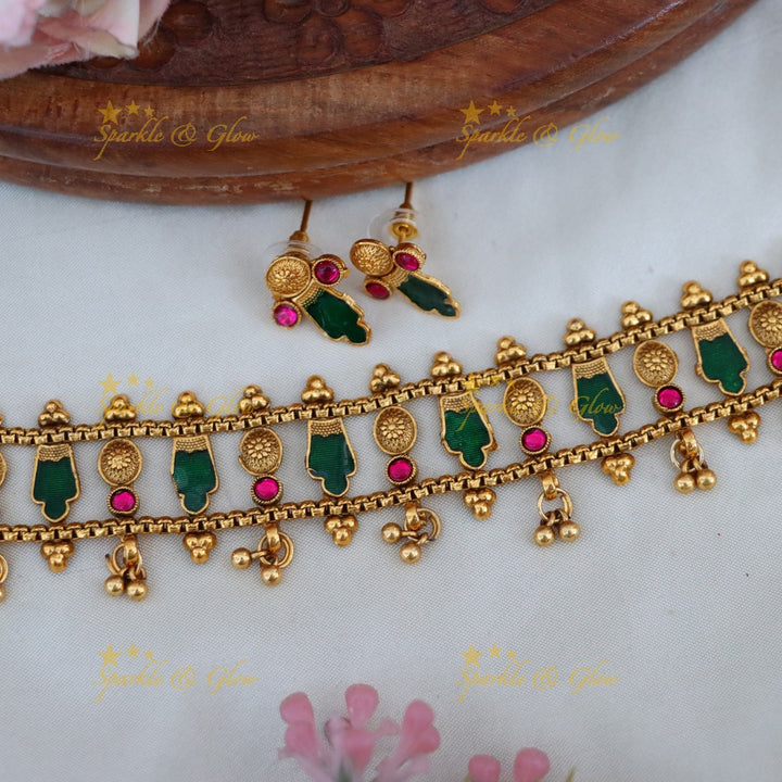 Gold-Plated Necklace Set – Perfect for Every Festival