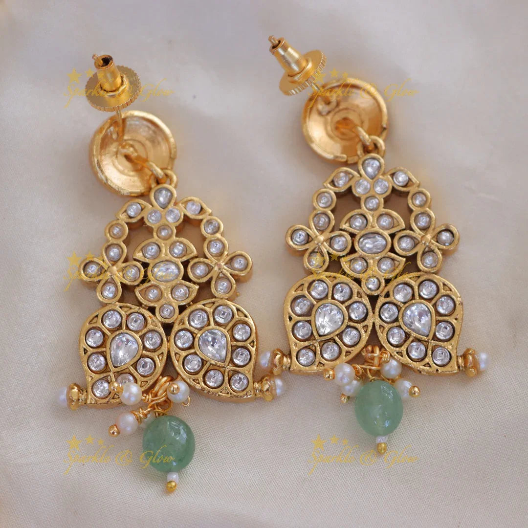 Enchanting Mango Peacock Necklace Set for Celebrations