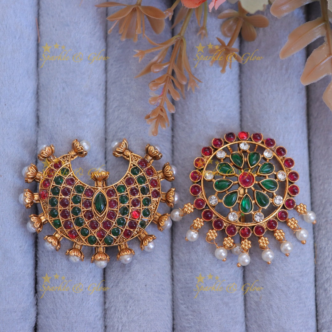 Elegant Pearl & Flower Jadabilla Hair Accessory