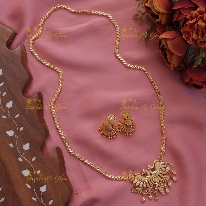 Dazzling Peacock Pendant Necklace - Shop Premium Style