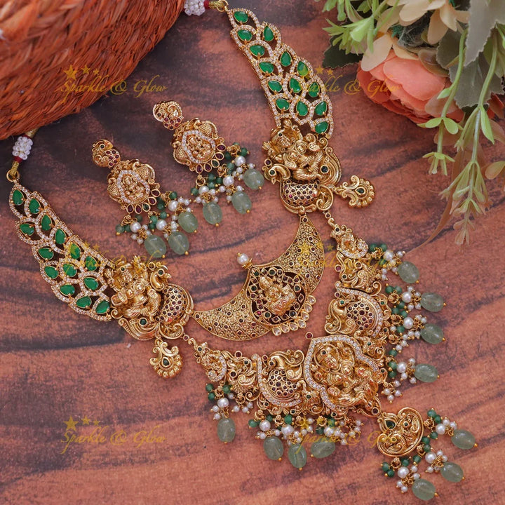 Exquisite Peacock Necklace for Festive Glamour
