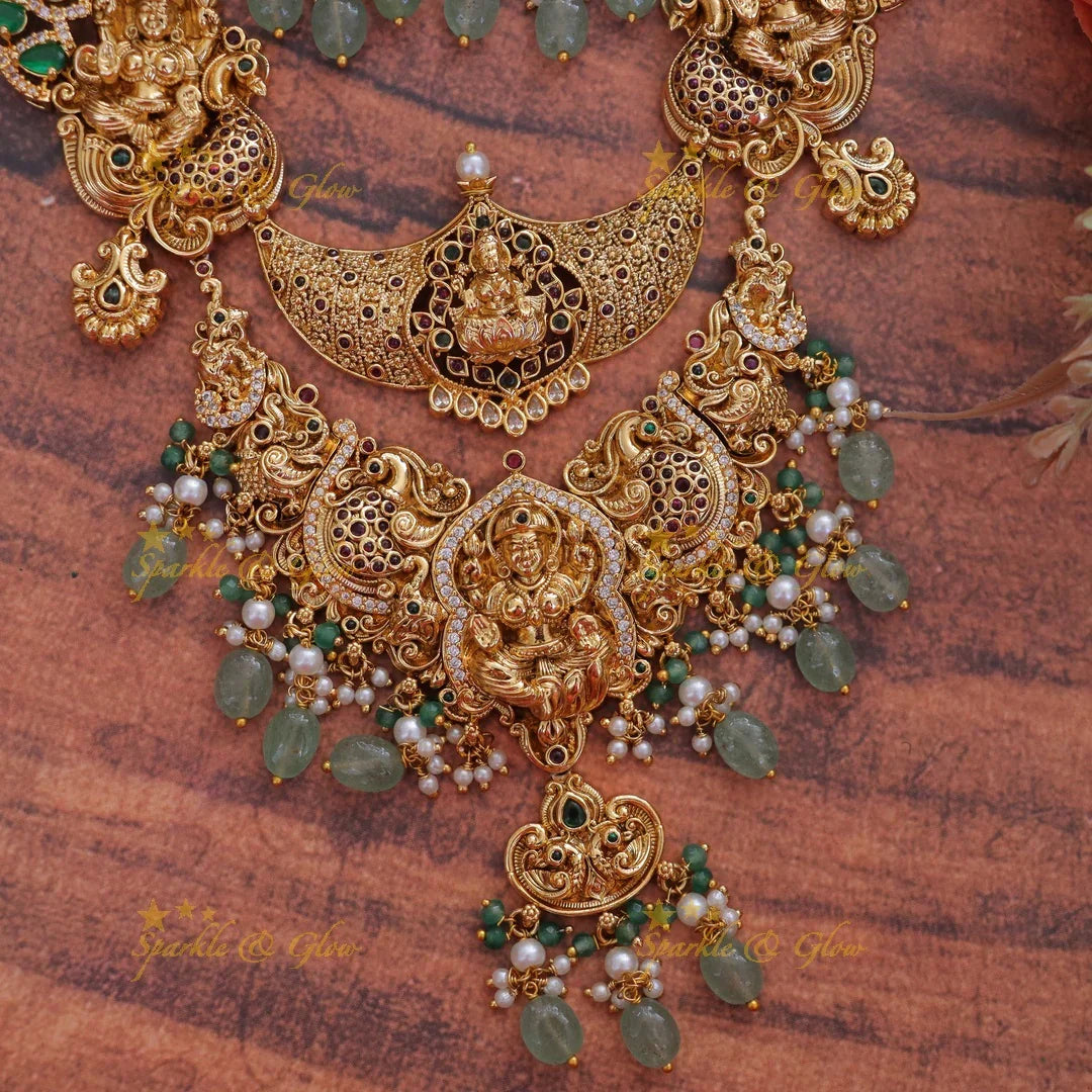 Exquisite Peacock Necklace for Festive Glamour