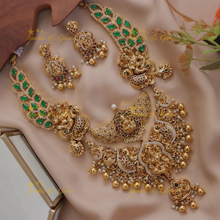 Exquisite Peacock Necklace for Festive Glamour