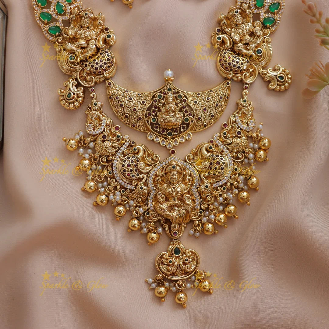 Exquisite Peacock Necklace for Festive Glamour
