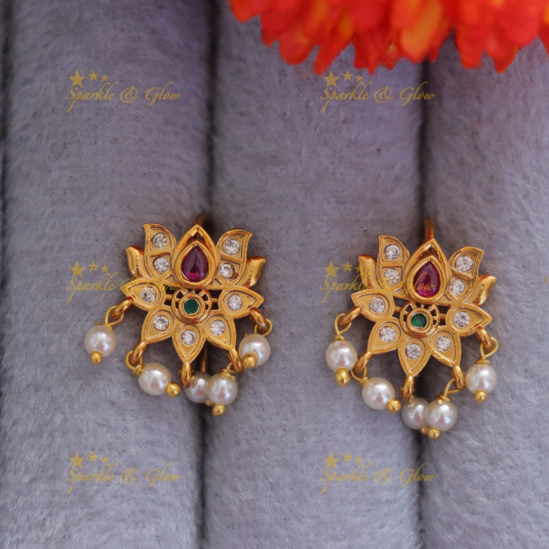 Lotus Bugadi Earrings - Exquisite Jewelry for Elegance