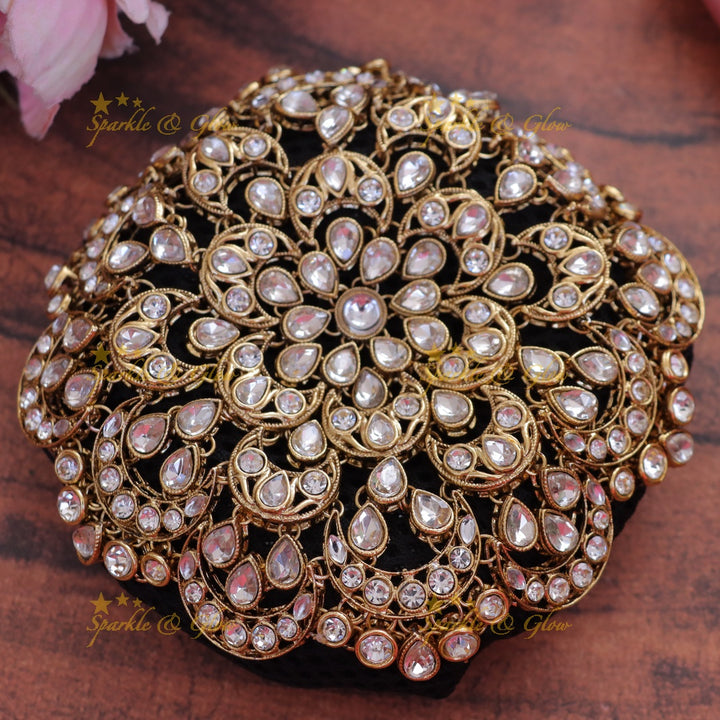 Exquisite Bridal Hair Bun Jewelry for Majestic Weddings