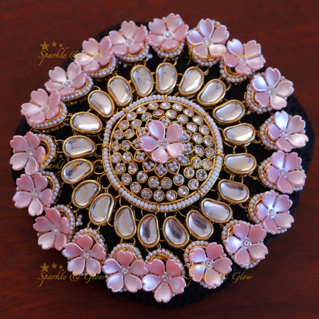 Enchanting Floral Pearl Hair Pin for Bridal Elegance