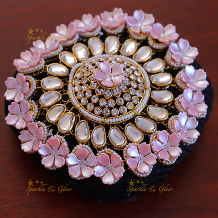 Enchanting Floral Pearl Hair Pin for Bridal Elegance