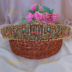 Exquisite Ram Parivaar Temple Jewellery Belt | Sparkle & Glow
