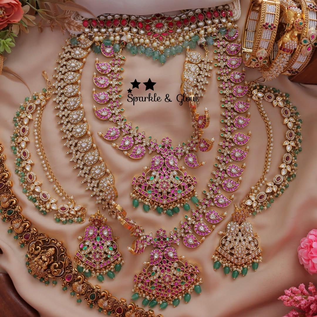 Exquisite Jadau Kundan Bridal Set for Your Special Day