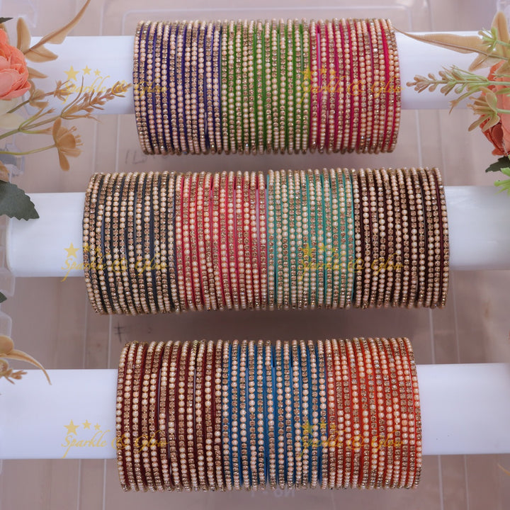 Exquisite Multi-Color Bangles for Festive Glamor