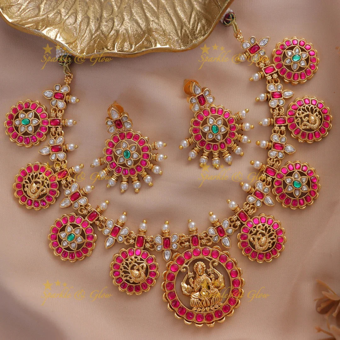 Elegant Festival Temple Necklace Set for All Occasions