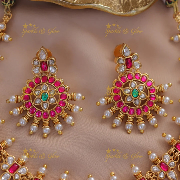 Elegant Festival Temple Necklace Set for All Occasions