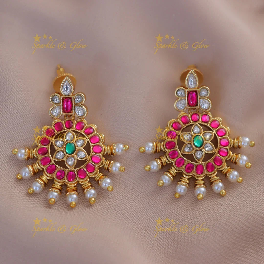 Stunning Lakshmi Temple Necklace for Elegant Weddings