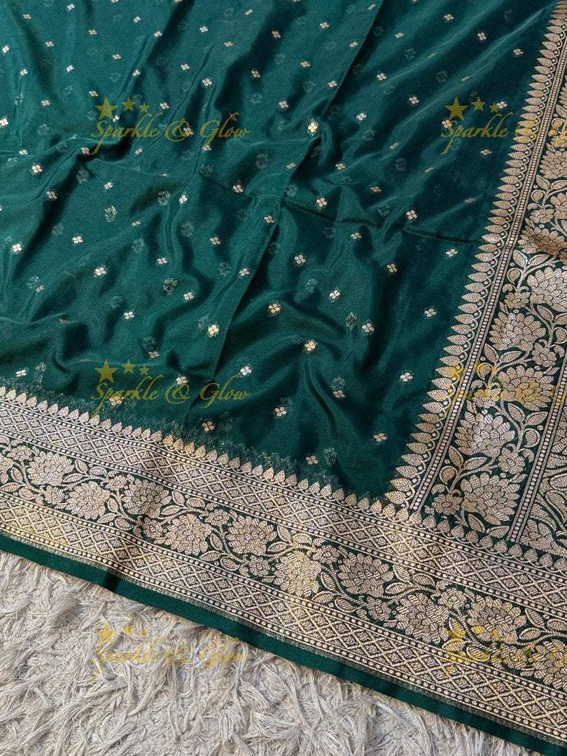 Banarasi Silk Saree with Gold Zari - Perfect for Festivals