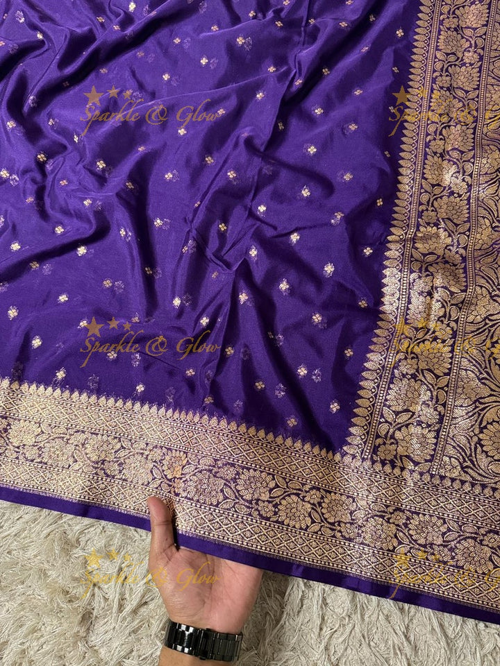 Banarasi Silk Saree with Gold Zari - Perfect for Festivals