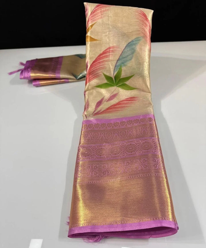 Exquisite Banarasi Kanchi Saree for Special Occasions