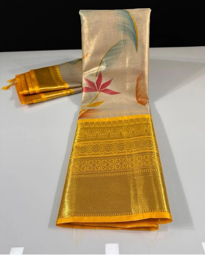 Exquisite Banarasi Kanchi Saree for Special Occasions