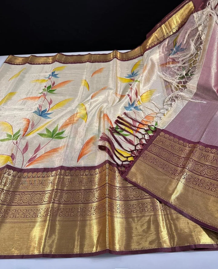 Exquisite Banarasi Kanchi Saree for Special Occasions