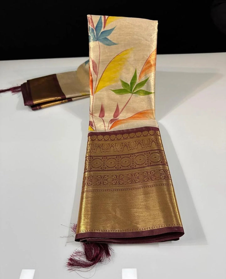 Exquisite Banarasi Kanchi Saree for Special Occasions