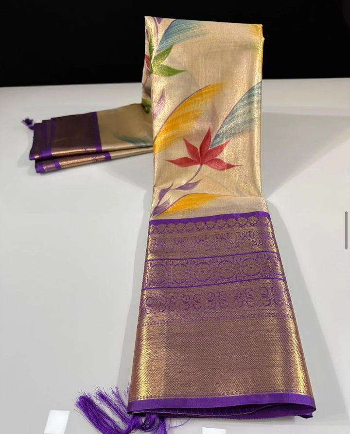 Exquisite Banarasi Kanchi Saree for Special Occasions