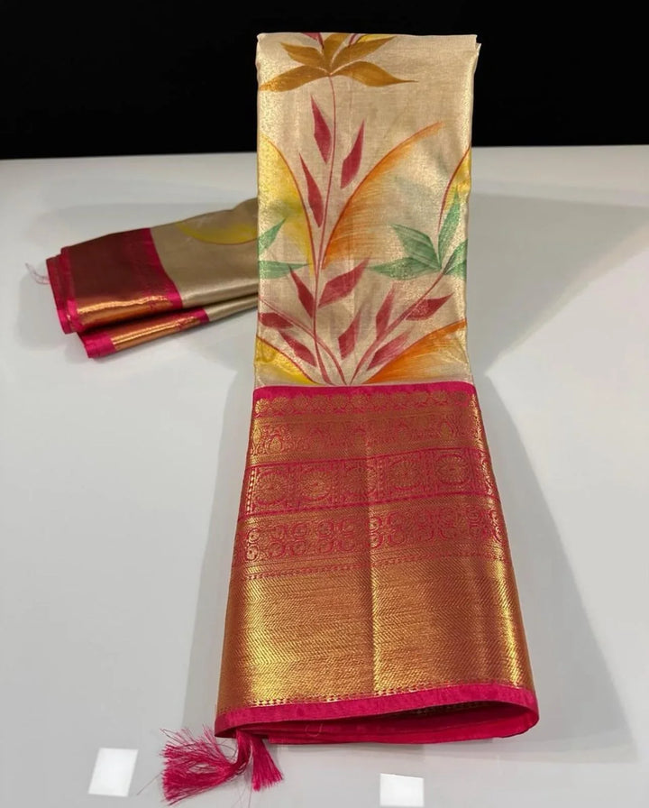 Exquisite Banarasi Kanchi Saree for Special Occasions
