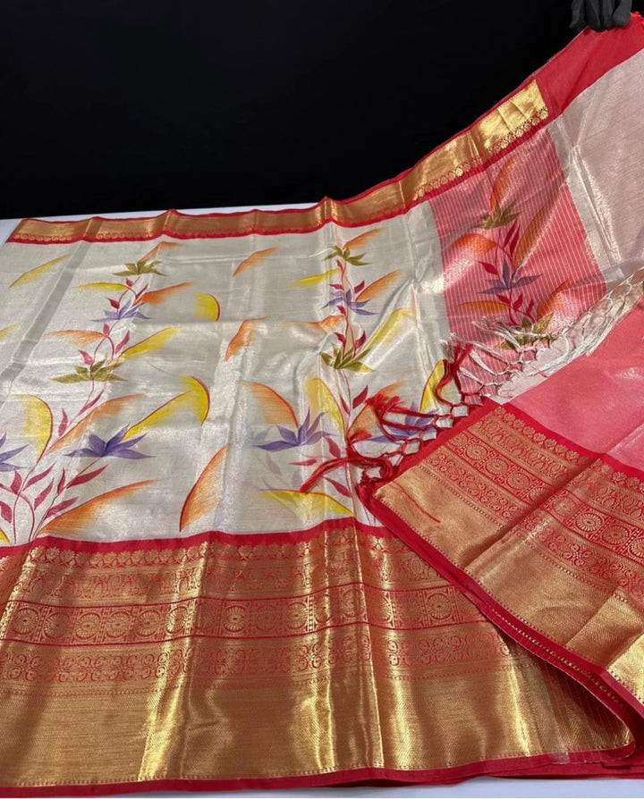 Exquisite Banarasi Kanchi Saree for Special Occasions