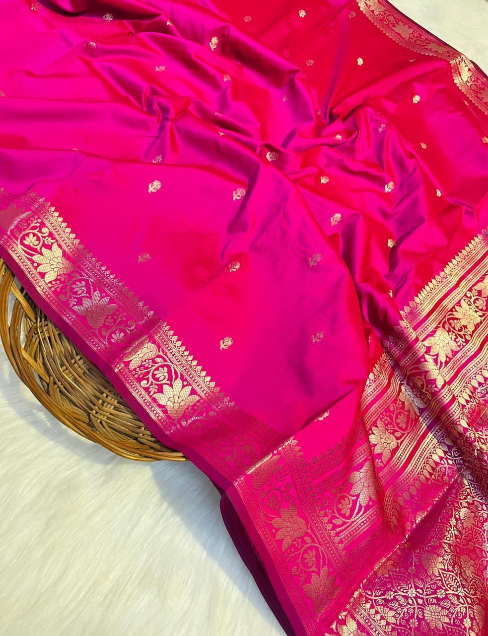 Exquisite Banarasi Katan Saree for Luxurious Weddings