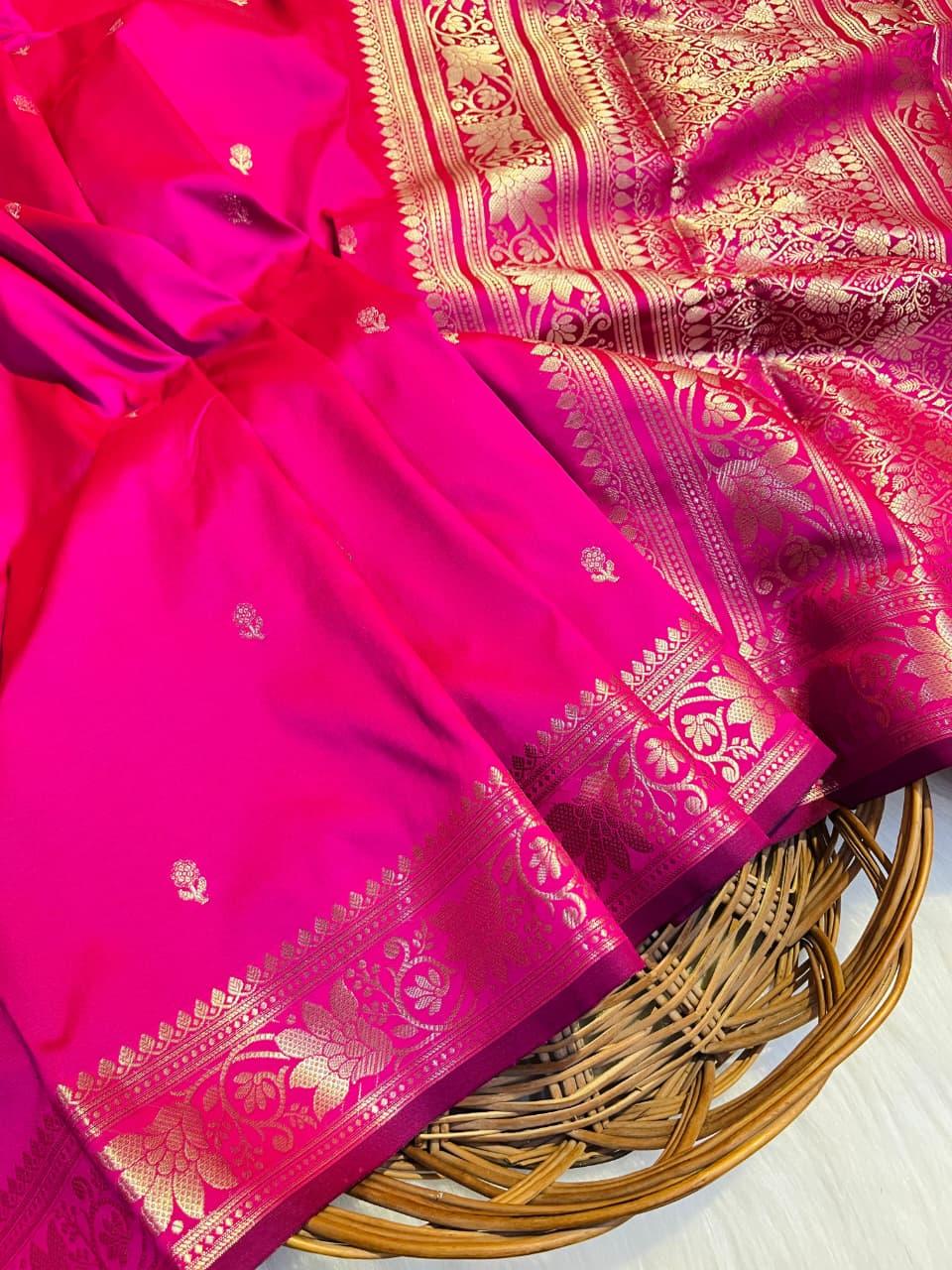 Exquisite Banarasi Katan Saree for Luxurious Weddings