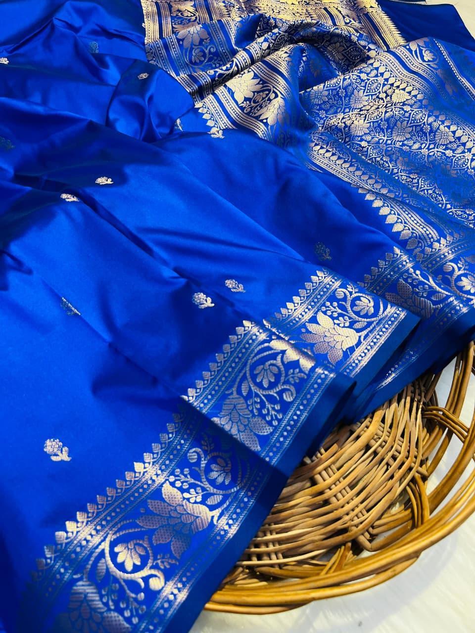 Exquisite Banarasi Katan Saree for Luxurious Weddings