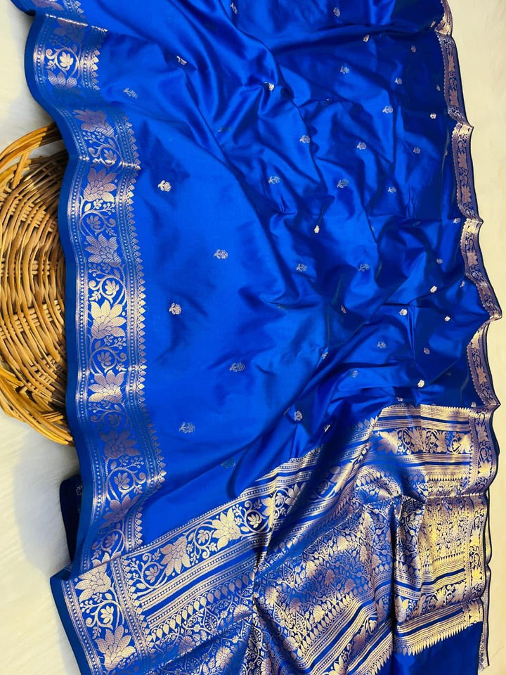 Exquisite Banarasi Katan Saree for Luxurious Weddings