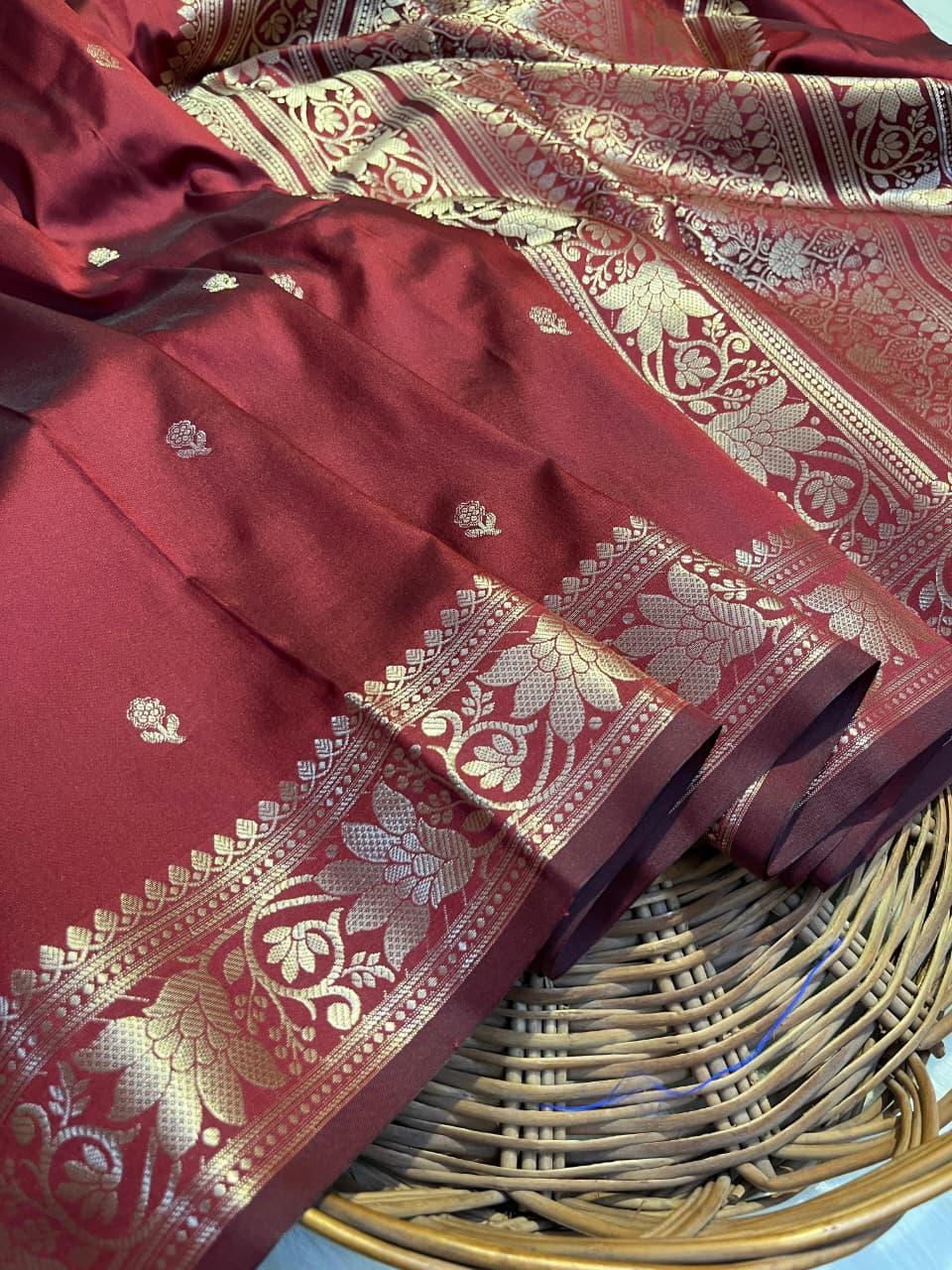 Exquisite Banarasi Katan Saree for Luxurious Weddings