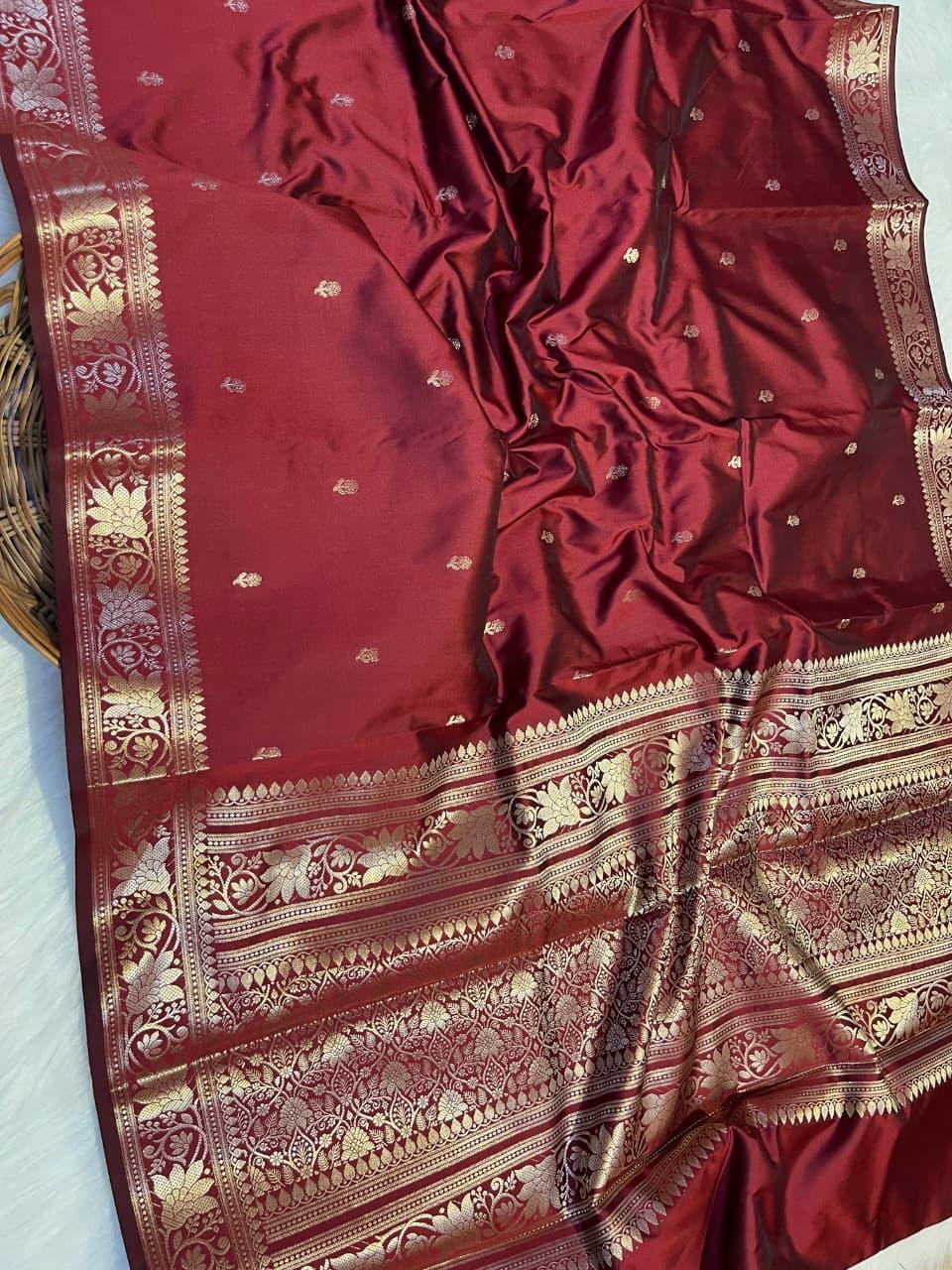 Exquisite Banarasi Katan Saree for Luxurious Weddings