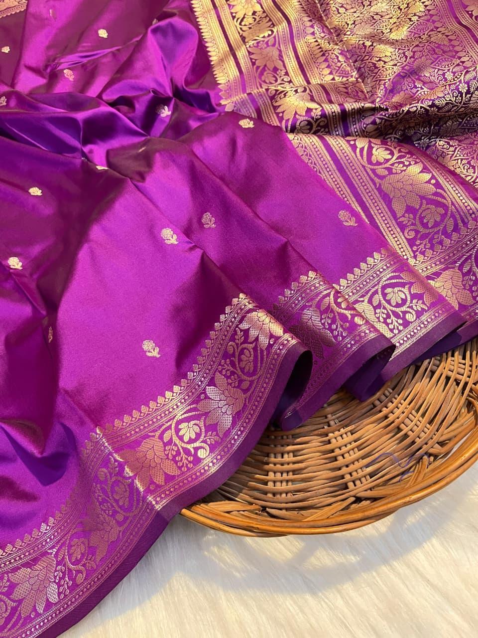 Exquisite Banarasi Katan Saree for Luxurious Weddings