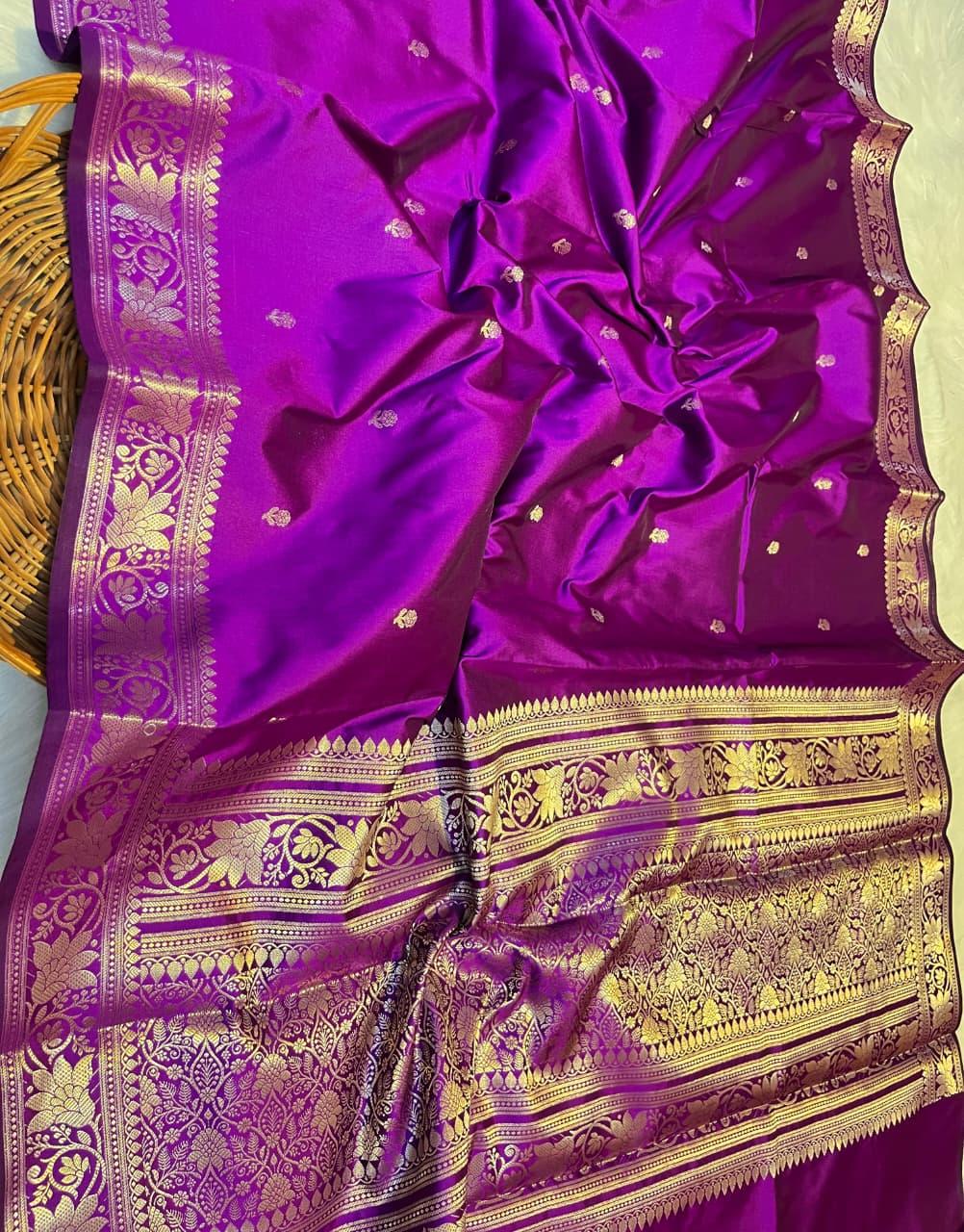 Exquisite Banarasi Katan Saree for Luxurious Weddings